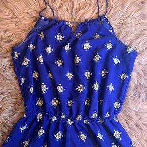 Blue romper
